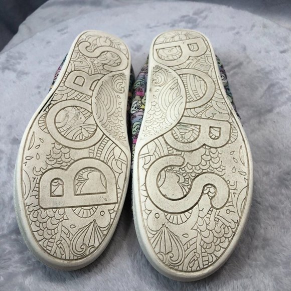Bobs By Skechers Womens Comfort Shoes Beach Bingo Dogs Lace Up Sneakers Size 6.5 - Picture 10 of 11